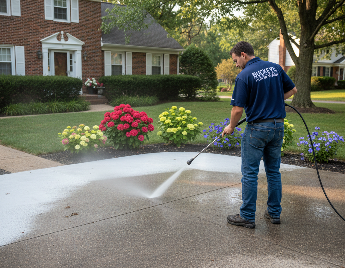 Pressure Washing In Lewis Center